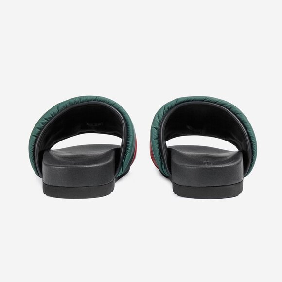 NEW GUCCI Women's Web Padded Nylon Slides Sandals EU 37 / US 7 Authentic - Picture 8 of 9